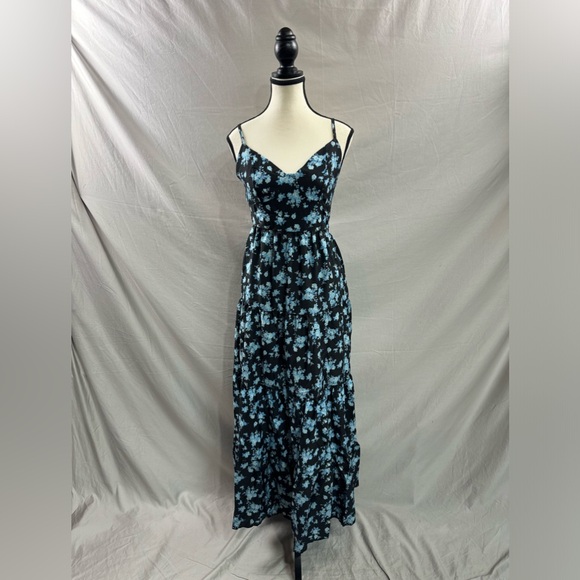 Boho Floral Printed Cami Maxi Dress - Picture 6 of 9